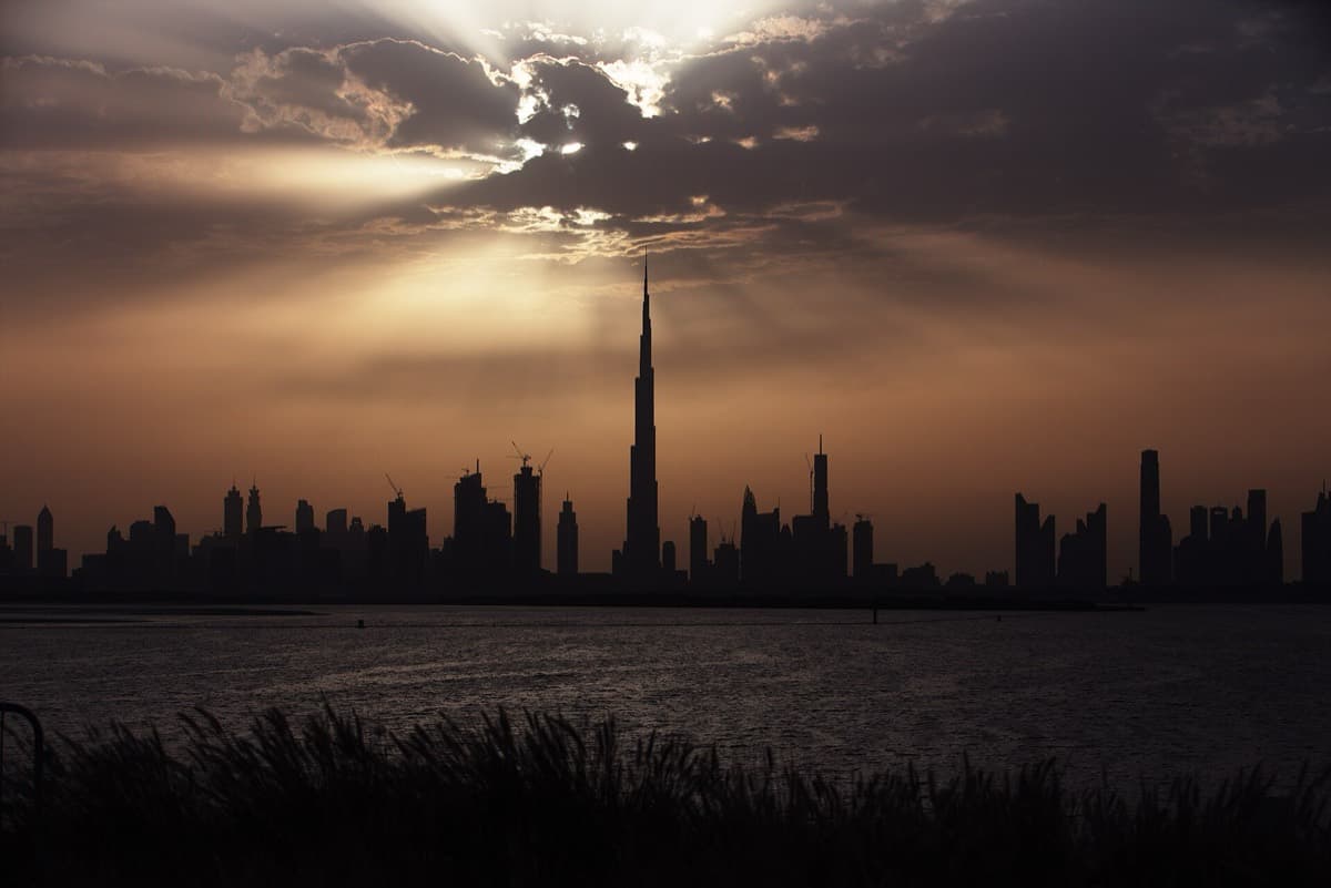 برج خليفة في دبي بالإمارات